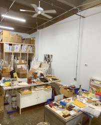 Tim McFarlane Crane Arts studio